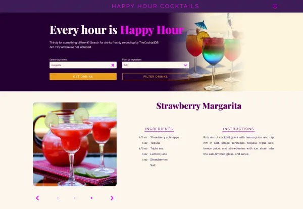 Happy Hour Cocktails
